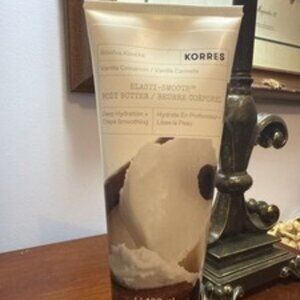 KORRES ELASTI-SMOOTH BODY BUTTER - Vanilla Cinnamon 13.53 oz. 400 ml
